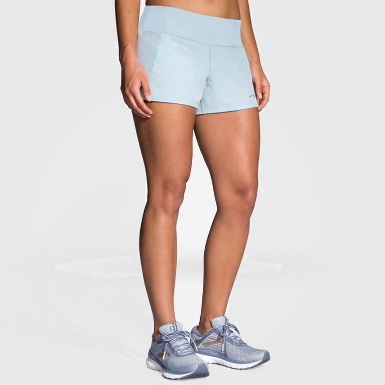 Brooks Chaser 3 - Pantalones Cortos Mujer - Blancas (PJXE-28645)